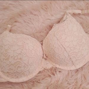 Push-Up Bra Lace Peach 38D